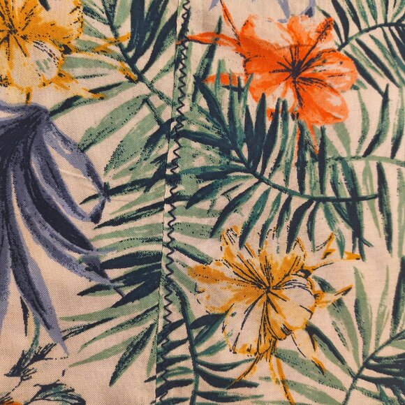 Tropical Floral Kids Dress - Picture 2 of 5